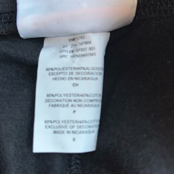 Champion  power blend joggers  Black Sweatpants  elastic drawstring waist Size S - Picture 14 of 16